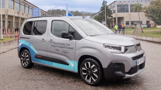 Ταξιδεύοντας στην Ευρώπη με το Citroën Berlingo που λειτουργεί με υδρογονοκατεργασμένο φυτικό έλαιο (HVO)