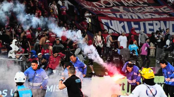 Εικόνες χάους στον τελικό Κυπέλλου Κολομβίας!
