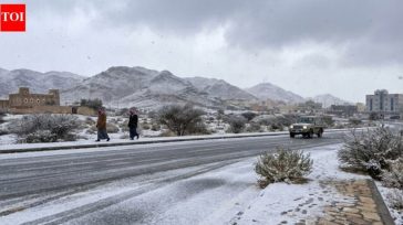 «Λευκά Χριστούγεννα» και στη… Σαουδική Αραβία;