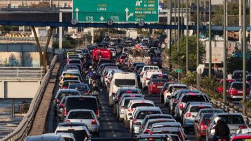 Στο «κόκκινο» η κίνηση στον Κηφισό και στα δύο ρεύματα