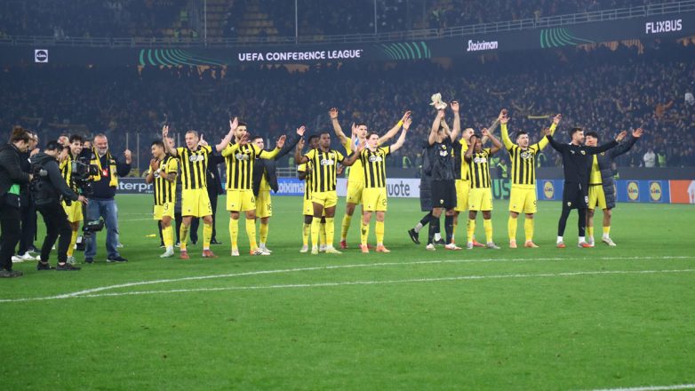 Conference League: Η ΑΕΚ την καλύτερη επίθεση και δεύτερη σε προσπάθειες στην εστία