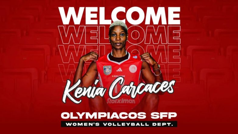 Βόλεϊ Γυναικών: Ο Ολυμπιακός ανακοίνωσε την Καρκάσες