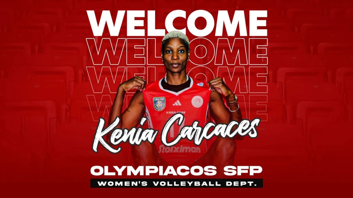 Βόλεϊ Γυναικών: Ο Ολυμπιακός ανακοίνωσε την Καρκάσες