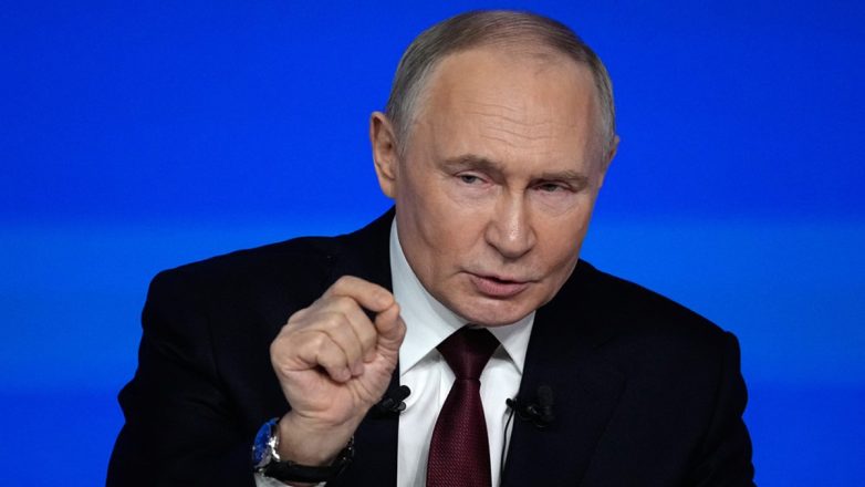 Πούτιν: H Ρωσία δεν έχει καμία πρόθεση να εξαπολύσει πόλεμο εναντίον άλλων χωρών Πούτιν: H Ρωσία δεν έχει καμία πρόθεση να εξαπολύσει πόλεμο εναντίον άλλων χωρών