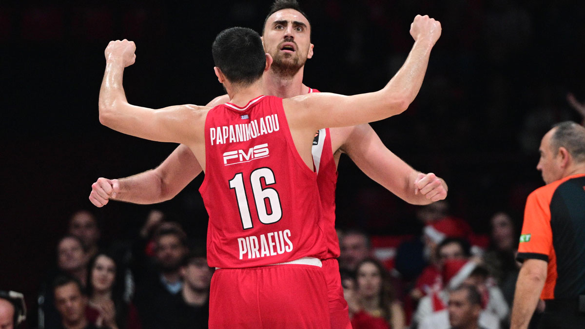 Άνετα ο Ολυμπιακός, 107-84 τη Βιλερμπάν