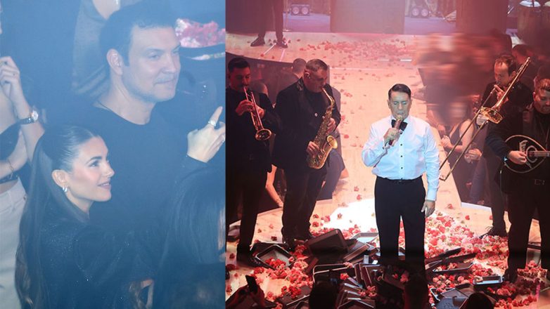 Η Ιωάννα Σιαμπάνη και ο Τζίμης Σταθοκωστόπουλος στην πρεμιέρα του Γιώργου Μαζωνάκη Η Ιωάννα Σιαμπάνη και ο Τζίμης Σταθοκωστόπουλος στην πρεμιέρα του Γιώργου Μαζωνάκη