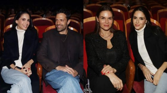 Κωνσταντίνος Αργυρός – Αλεξάνδρα Νίκα: Σπάνια κοινή εμφάνιση στο Θέατρο Παλλάς – Μαζί τους η Μιράντα Πατέρα
