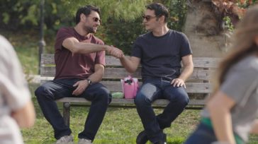 Ο Γιώργος Χρυσοστόμου «εισβάλλει» στο Maestro: Οι πρώτες backstage φωτογραφίες από τα γυρίσματα