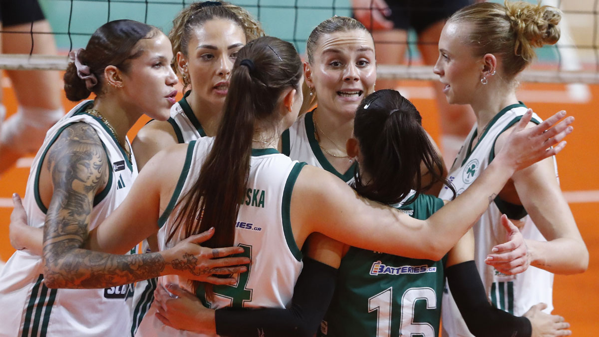 Βόλεϊ Γυναικών: «Απόλυτος» Παναθηναϊκός, 3-0 τον Μίλωνα