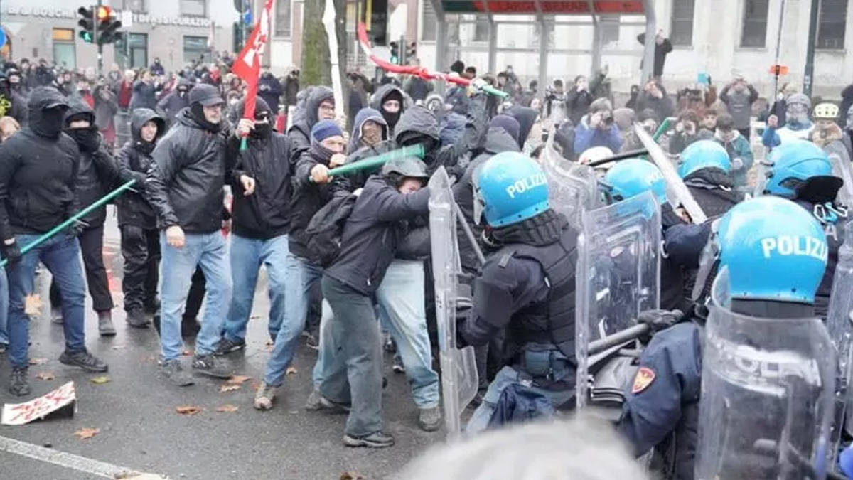 Τορίνο: Επεισόδια και τραυματίες σε διαδήλωση μελών ακροαριστερού «κοινωνικού κέντρου»