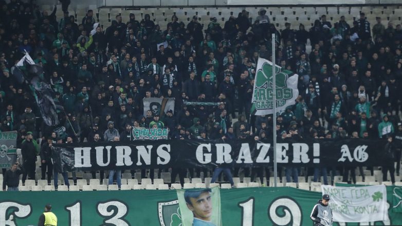 Παναθηναϊκός: Πρόστιμο 26.500 ευρώ για το ματς με την Στουρμ Γκρατς