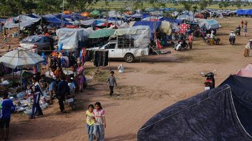 Καμπότζη: Πάνω από 500.000 εκτοπισμένοι λόγω των εχθροπραξιών με την Ταϊλάνδη