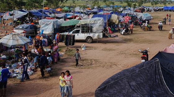 Καμπότζη: Πάνω από 500.000 εκτοπισμένοι λόγω των εχθροπραξιών με την Ταϊλάνδη