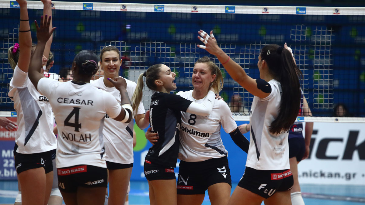 Βόλεϊ Γυναικών: Άνετα ο ΠΑΟΚ, 3-0 το Μαρκόπουλο