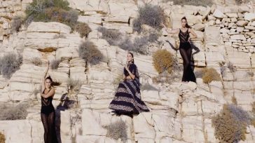 Στη Φολέγανδρο η Evangelia για το ανατρεπτικό της project με τη διεθνούς φήμης σκηνοθέτιδα Jaime Leigh Gianopoulos