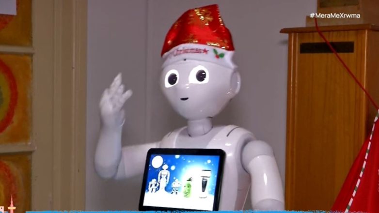 Κάλαντα από ρομπότ στο νοσοκομείο «Γ.Γεννηματάς» της Θεσσαλονίκης