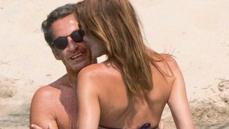 Ο Σαρκοζί στη Γουαδελούπη με την Κάρλα Μπρούνι