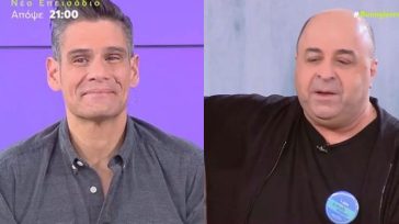 Σεφερλής και Ουγγαρέζος συναντήθηκαν στο πλατό του Buongiorno – «Ήρθε ο Μάρκος κι έφερε γούρι»