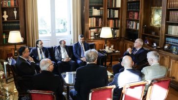 Συνάντηση του Προέδρου της Δημοκρατίας με αντιπροσωπεία του Δ.Σ. της Ελληνικής Καρδιολογικής Εταιρείας