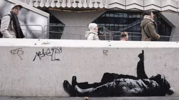 Νέο γκράφιτι του Banksy στο Λονδίνο