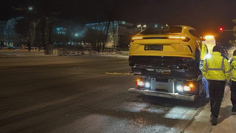 Παράτησε πανάκριβη Lamborghini για να γλυτώσει το αλκοτέστ