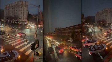 Κυκλοφοριακό χάος: Έγινε blackout και όλα τα ηλεκτρικά αυτοκινούμενα ταξί έμειναν “παγωμένα” στη μέση του δρόμου (Βίντεο)