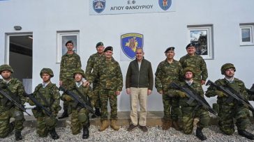 Περιοδεία του Υφυπουργού Εθνικής Άμυνας σε Μονάδες και Επιτηρητικά Φυλάκια