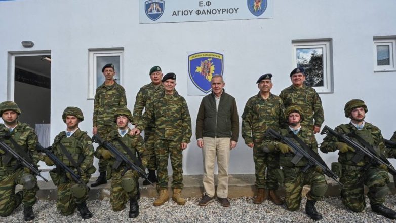 Περιοδεία του Υφυπουργού Εθνικής Άμυνας σε Μονάδες και Επιτηρητικά Φυλάκια