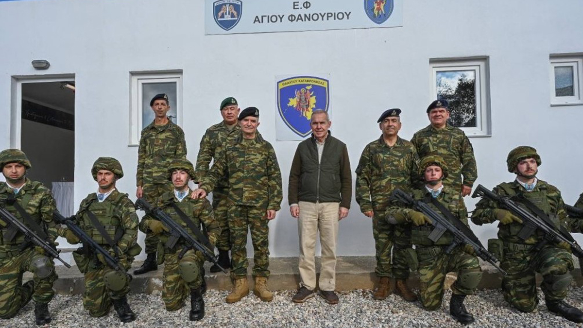 Περιοδεία του Υφυπουργού Εθνικής Άμυνας σε Μονάδες και Επιτηρητικά Φυλάκια