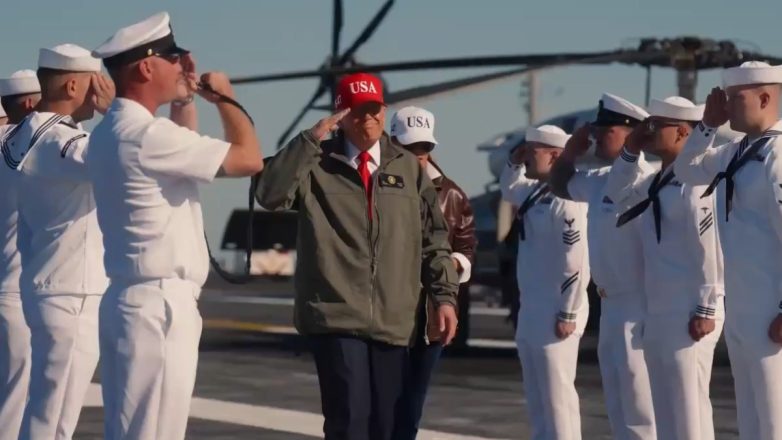 Μήνυμα στρατιωτικής ισχύος από τον Λευκό Οίκο