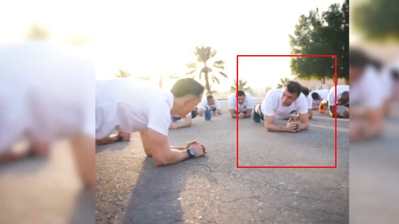 Ο Μακρόν συμμετείχε σε εκπαίδευση του γαλλικού στρατού στο εξωτερικό