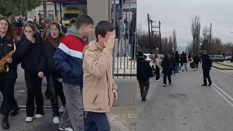 Μαθητές αποχώρησαν χωρίς να πουν τα κάλαντα στον Άδωνι Γεωργιάδη