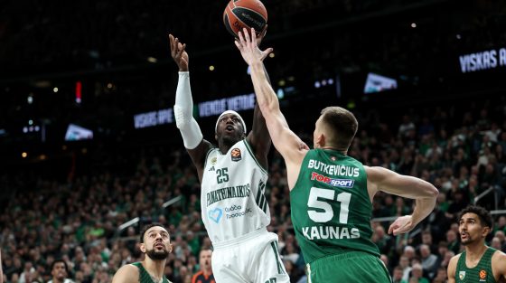 Ζαλγκίρις Κάουνας-Παναθηναϊκός 50-40 (Ημίχρονο)