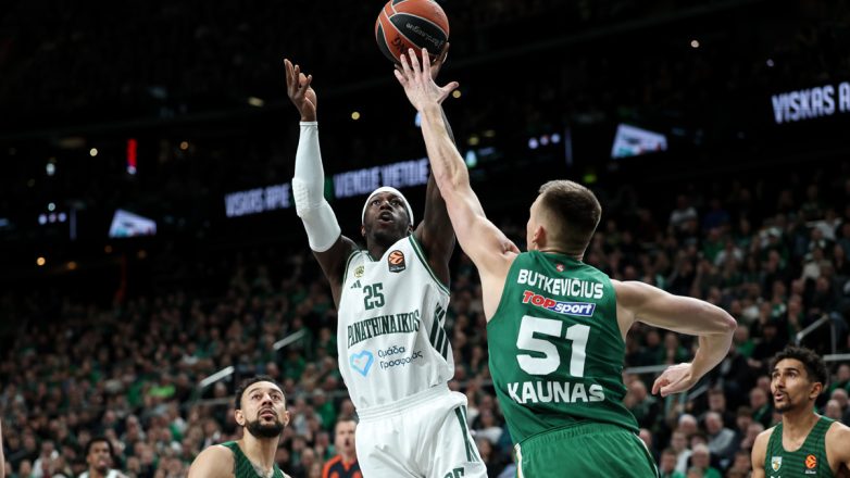 Ζαλγκίρις Κάουνας-Παναθηναϊκός 50-40 (Δεύτερο δεκάλεπτο)