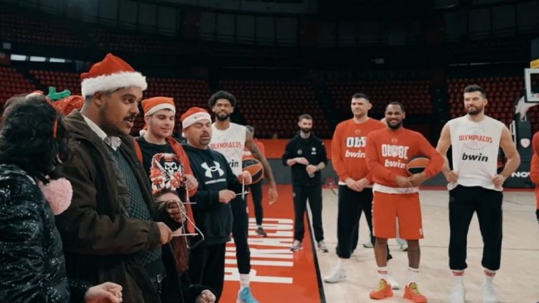 Μπάσκετ: Ο Ολυμπιακός άκουσε τα πιο όμορφα κάλαντα
