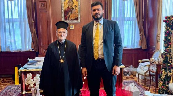 Η ΑΕΚ εκπροσωπήθηκε στον εορτασμό των Χριστουγέννων στην Κωνσταντινούπολη