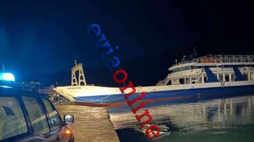 Νέα Στύρα: Πτώση Ι.Χ. στο λιμάνι