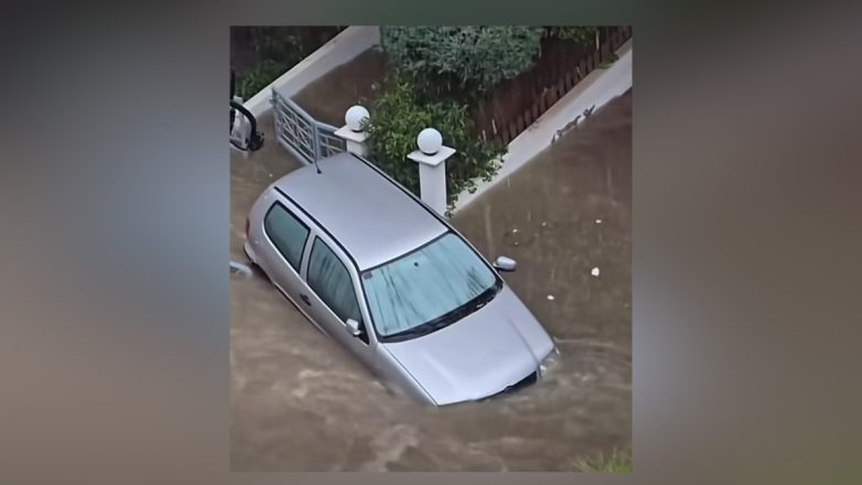 Άλιμος: Καταστροφές σε πολυκατοικία από τις χθεσινές βροχές