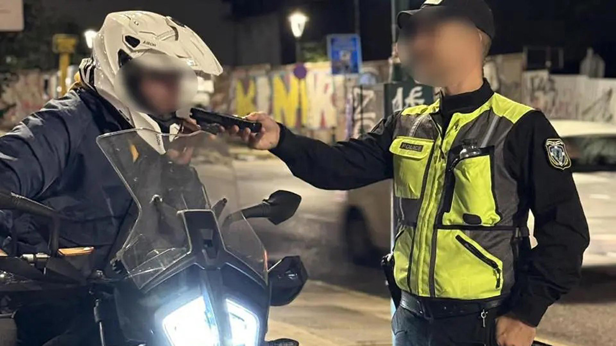 Αλκοτέστ: Μόλις 8 πρόστιμα σε 2 χιλιάδες ελέγχους
