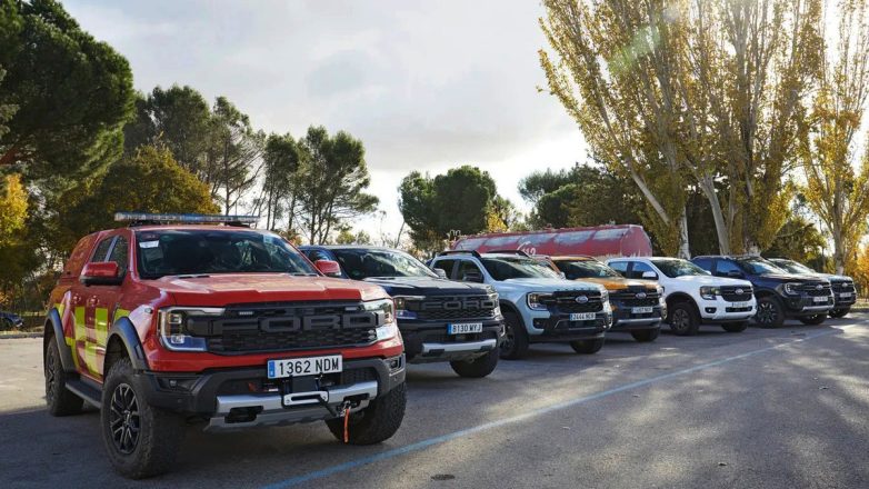 Ford: Οι πυροσβέστες της Μαδρίτης εκπαιδεύουν ομάδες αντιμετώπισης εκτάκτων αναγκών με το νέο Ranger Plug-in Hybrid