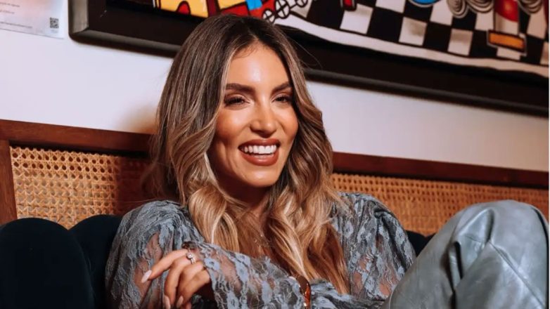 Αθηνά Οικονομάκου: Στιγμιότυπο από το χριστουγεννιάτικο ρεβεγιόν με τα παιδιά της