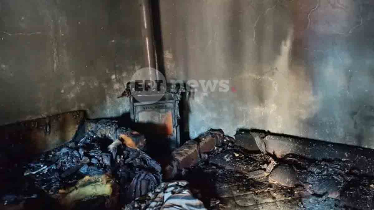 Εικόνες από το εσωτερικό του σπιτιού μετά την τραγωδία στη Ροδόπη