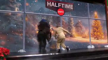 Σακίλ Ο’Νιλ: Διέλυσε το video wall στο στούντιο εκπομπής