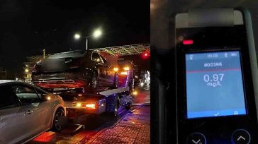 Οδηγός ήπιε σχεδόν τέσσερις φορές πάνω από το όριο