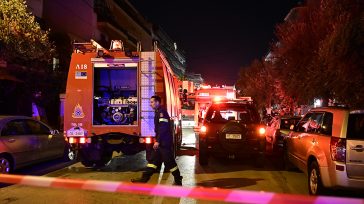 Βίντεο ντοκουμέντο από τη φωτιά στο διαμέρισμα στην Καλλιθέα