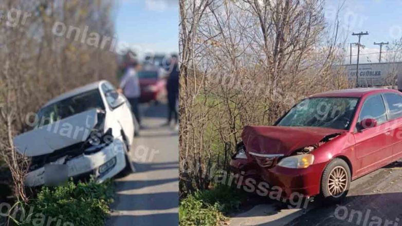 Λάρισα: Καραμπόλα τεσσάρων οχημάτων με 22χρονη τραυματία