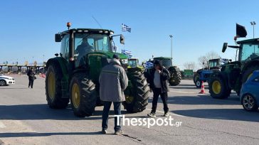 Μάλγαρα: Οι αγρότες έκλεισαν το ρεύμα της Εθνικής Οδού προς Αθήνα