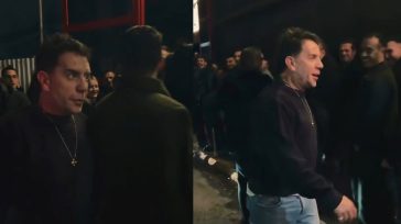 Έκπληξη από τον Μαζωνάκη – Βγήκε να χαιρετήσει τον κόσμο που τον περίμενε