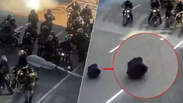 Viral βίντεο με μοναχικό διαδηλωτή απέναντι στις αστυνομικές δυνάμεις στο Ιράν