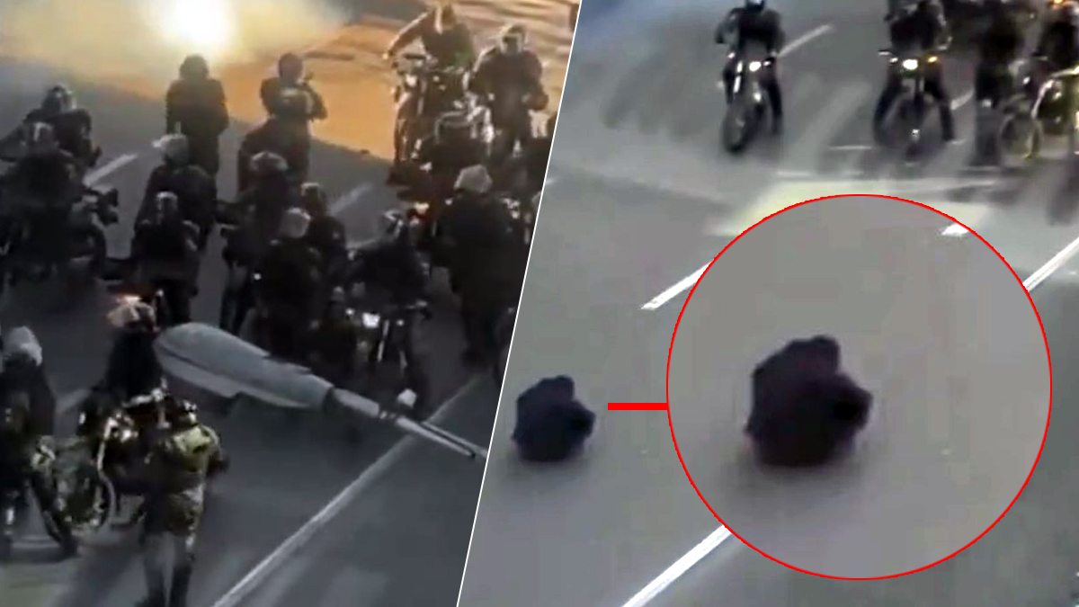 Viral βίντεο με μοναχικό διαδηλωτή απέναντι στις αστυνομικές δυνάμεις στο Ιράν